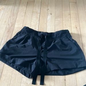 Black lululemon shorts